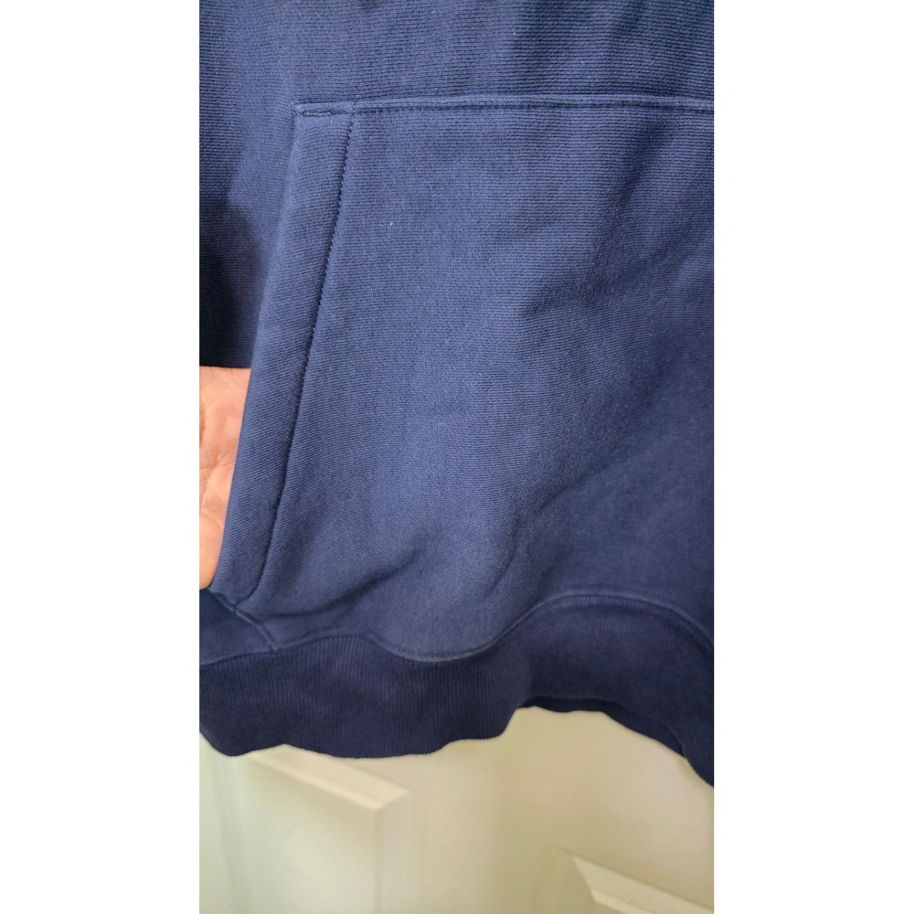 Sport-Tek‎ Kenworth Hoodie Mens XL Navy Blue Pullover Sweatshirt Trucking Logo - Picture 8 of 9